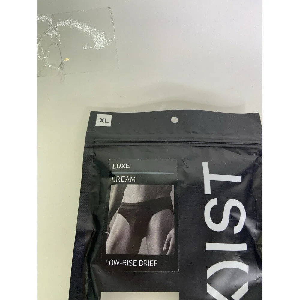 2xist Luxe Dream Low Rise Brief Underwear Navy Blazer Mens Size XL - Picture 3 of 5